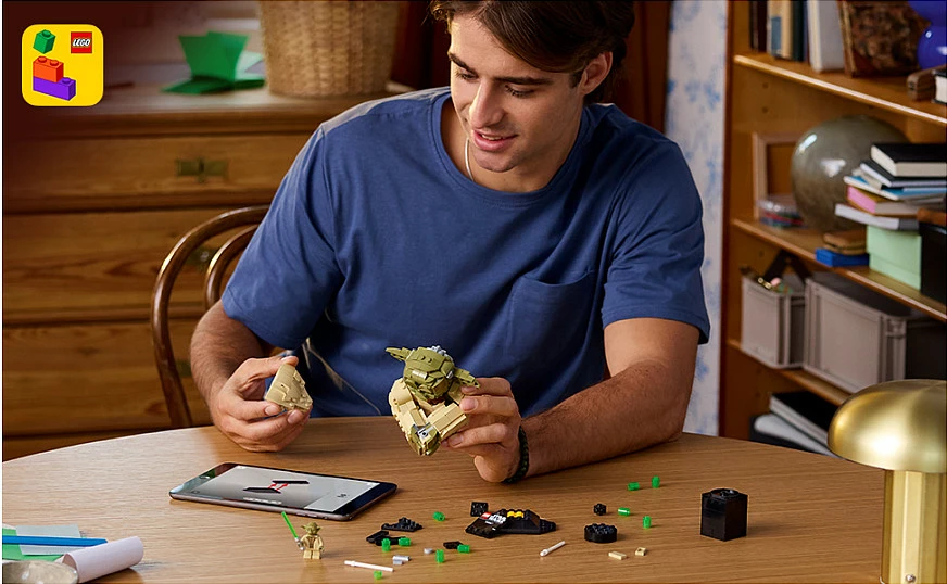 Set ndërtimi LEGO Star Wars 75438 Yoda, 399 pjesë, multikolor