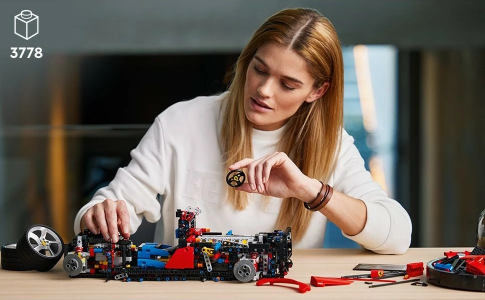 Set ndërtimi LEGO Technic Ferrari Daytona SP3, 3778 pjesë, plastikë, 6.99 kg