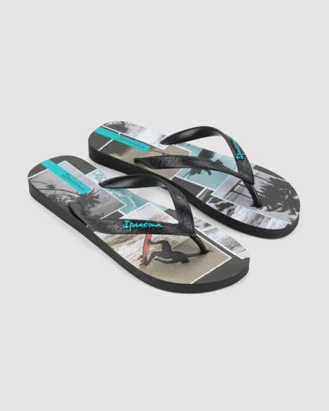 Flip-flopa për femra Ipanema, të zeza