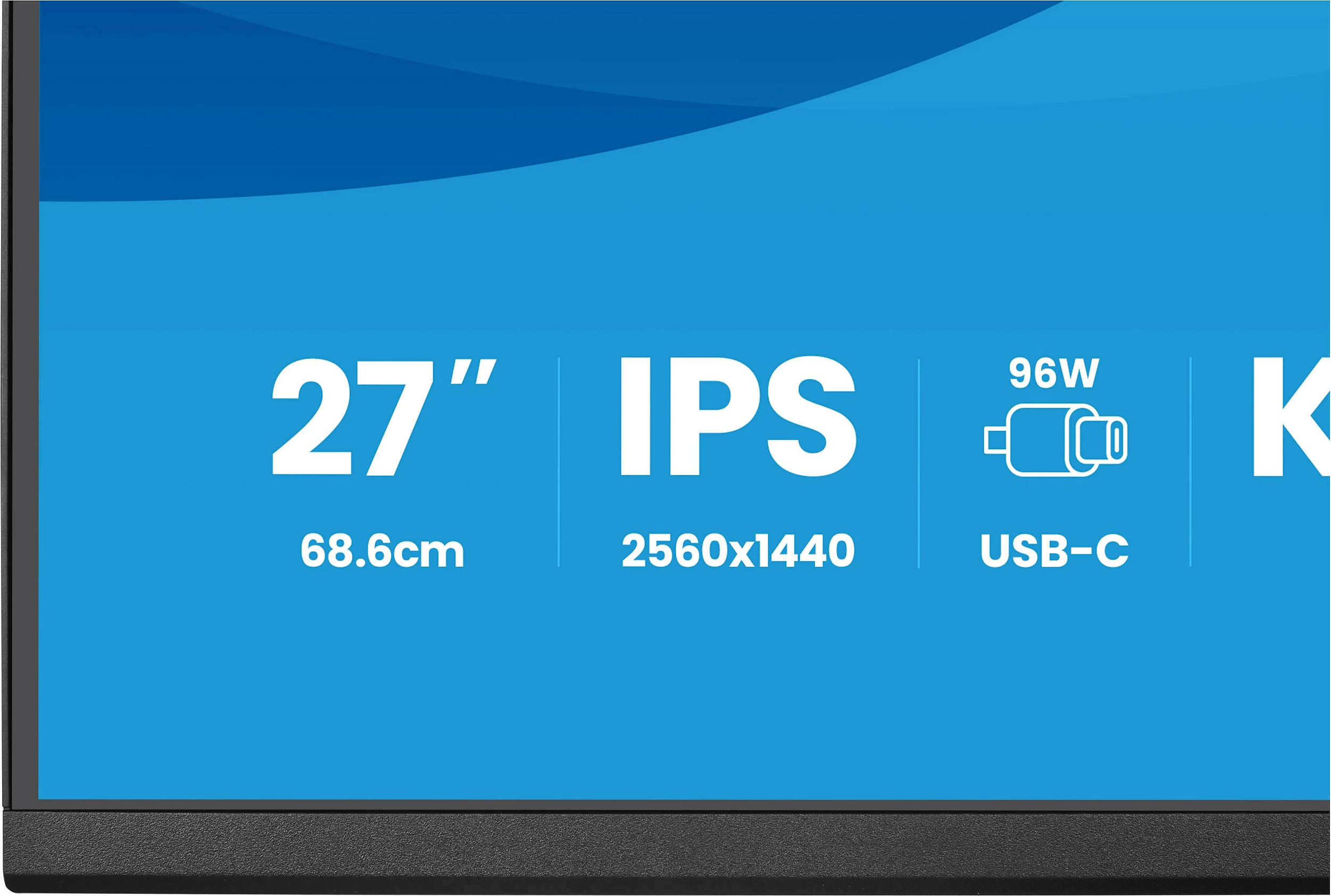 Monitor iiyama ProLite XB2797QSNP-B1, 27" IPS QHD 2560x1440, FreeSync, USB-C 96W, KVM, e zezë