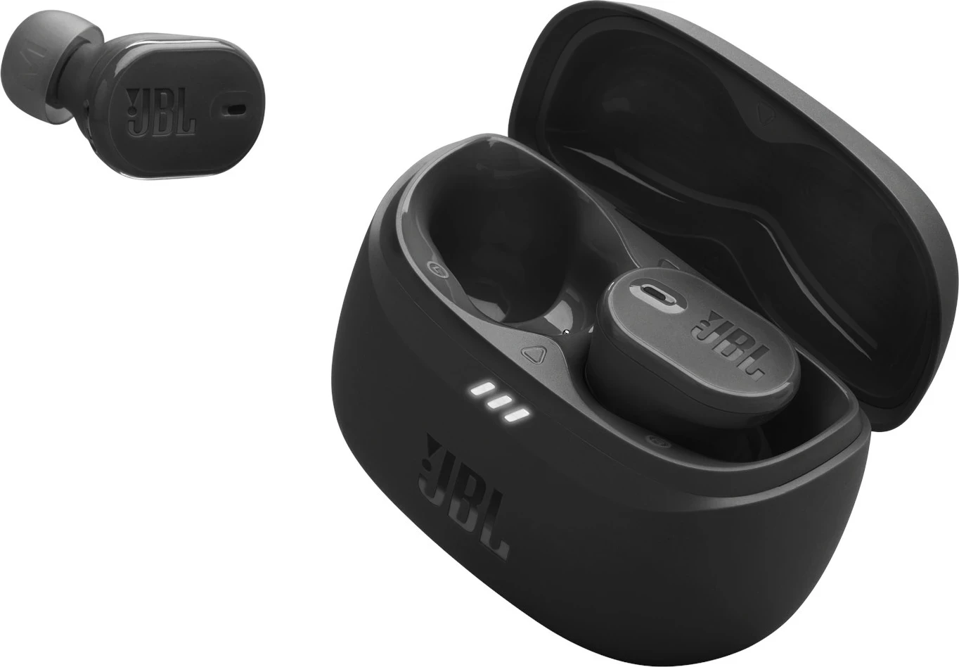 Kufje JBL Tune Buds 2 wireless me ANC, 48 orë, të zeza