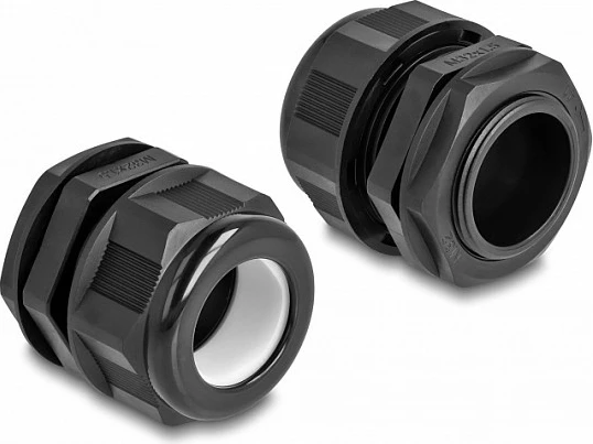 Glandë kablli DeLOCK EX M32, IP68, për Ø18-25mm, 2 copë, e zezë