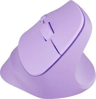 Maus vertikal pa kabllo Natec Crake 2, 6 butona, Bluetooth/2.4GHz, lavender