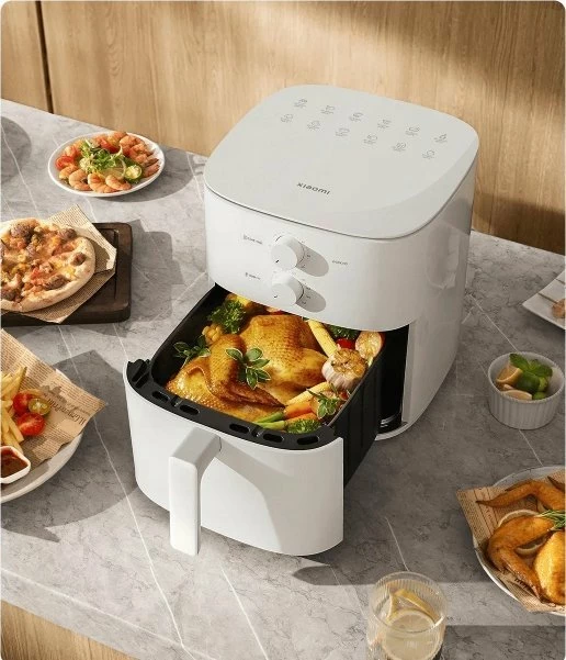 Fritezë me ajër Xiaomi Air Fryer Essential MAF13 6L 1550W, bardhë
