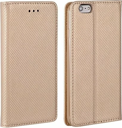 Mbështjellës magnetik me kapak (flip) HAVANA 10302 për iPhone 7/8/SE 2020, ngjyrë ari