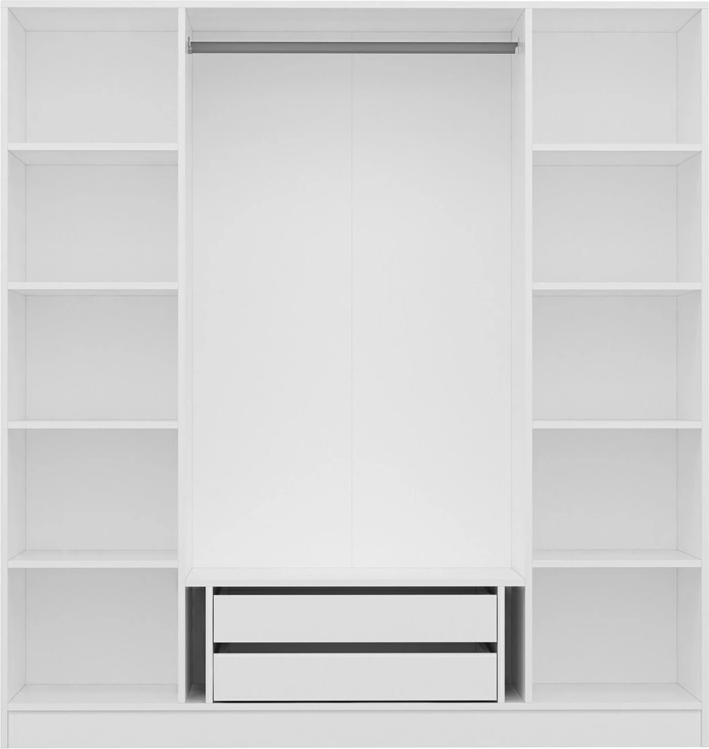 Dollap Skye Decor, ngjyrë e bardhë, Kale Mebran, 4008