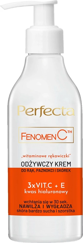 Krem për duar, thonj dhe kutikula për femra Perfecta Fenomen C, 195ml