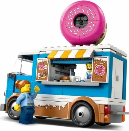 Set lodrash Lego City për fëmijë, Mobile Donut Shop