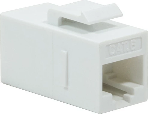 Keystone lidhës LogiLink Cat.6 UTP, 2xRJ45, i bardhë