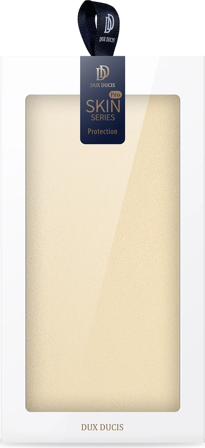 Mbështjellës Dux Ducis Skin Pro për Xiaomi Redmi 11A / Poco C55 / Redmi 12C, me kapak, xhep kartele, gold