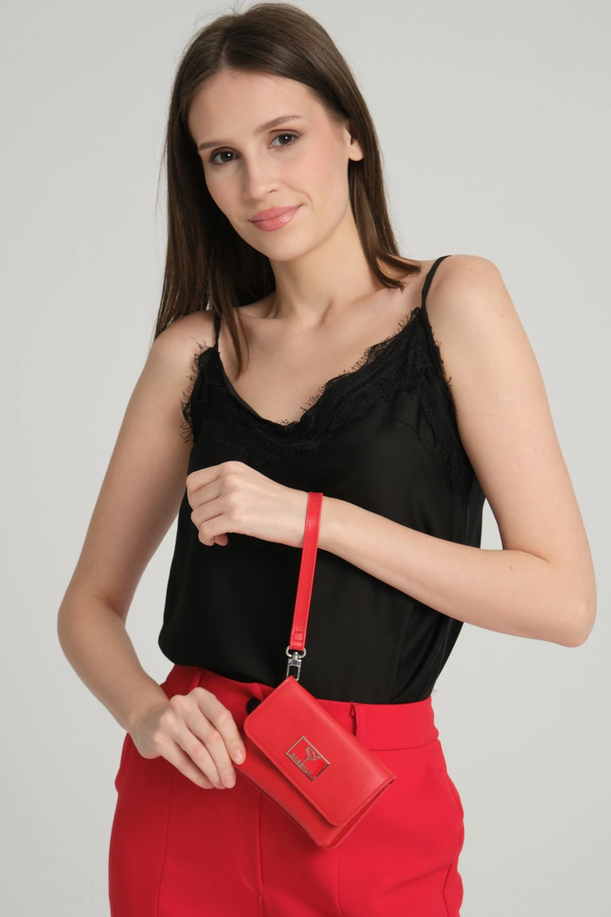 Portofol për gra, Zoozie Bags, i kuq