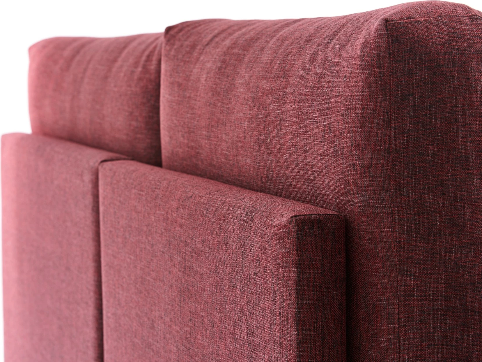 Kënd-sofë krevati Atelier del Sofa, Efsun, ngjyrë e kuqe e errët