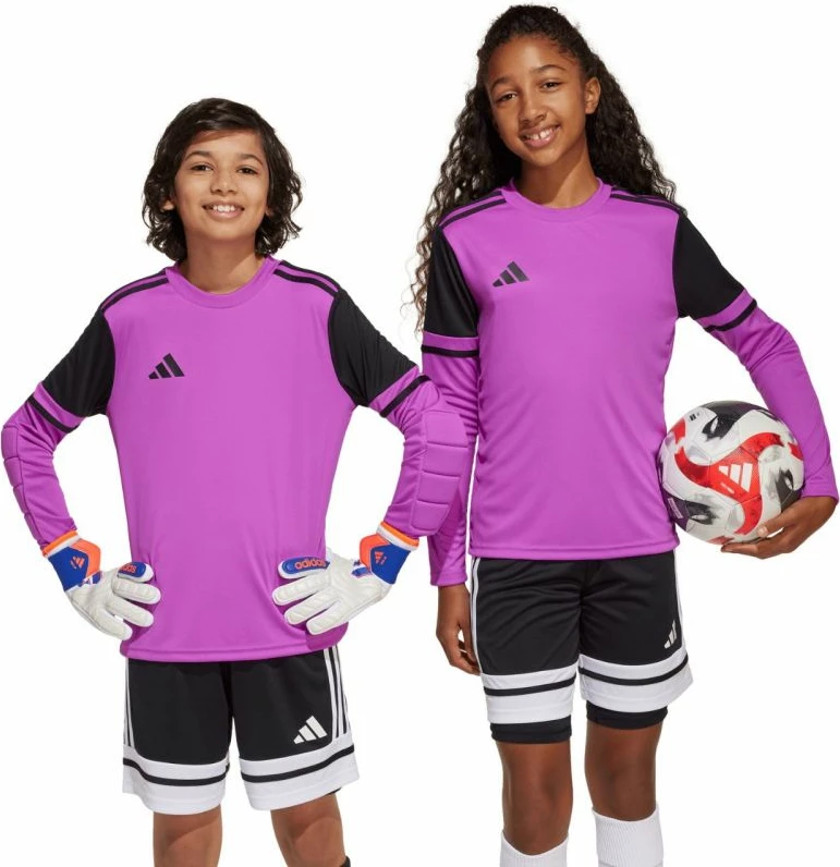 Fanellë portieri për fëmijë adidas, vjollcë