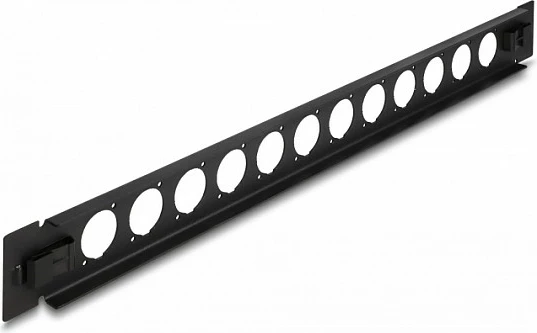 Patch panel DeLOCK 19" D-Type, 12 porta, tool-free, i zi
