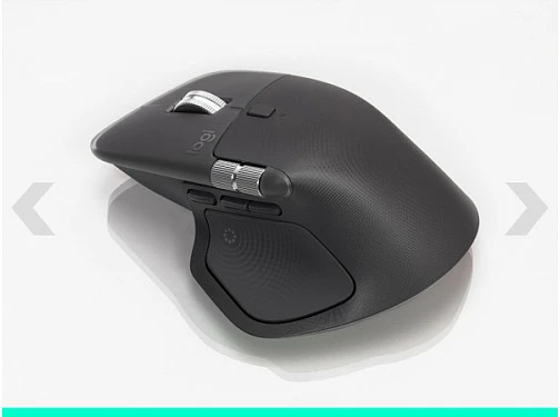 Maus Logitech MX Master 4 for Business, pa kabllo RF + Bluetooth, 8000 DPI, Logi Bolt, grafit