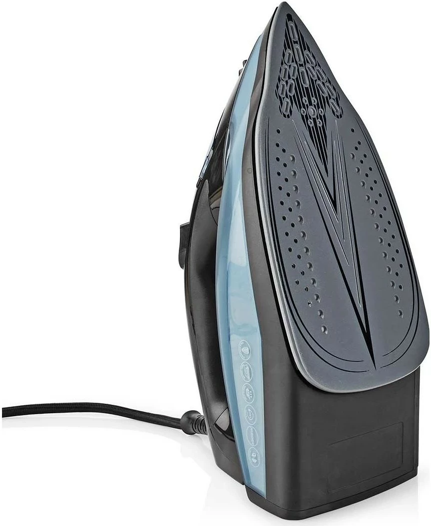 Hekur me avull Nedis IRON2000, pa kabllo, 2600W, pllakë qeramike, kaltër