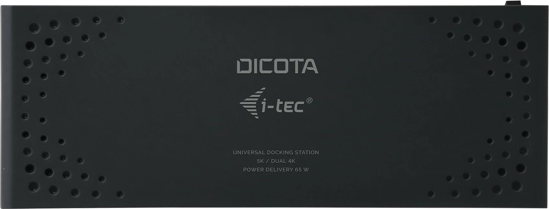 Docking station DICOTA USB-C 13-in-1, 5K HDMI/DP, PD 65W, e zezë