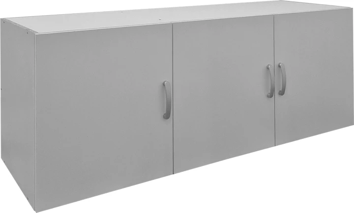 Shtesë sipërfaqe për dollap Alvia, tre dyer, ngjyrë e bardhë, 150x51x60cm