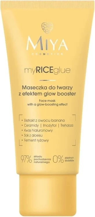Maskë fytyre për femra Miya Cosmetics myRICEglue, 60ml
