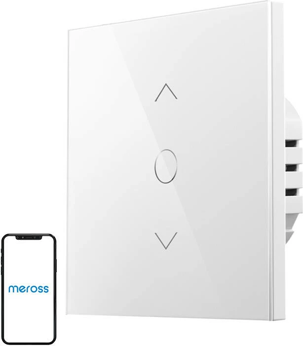 Kontroller i mençur për roleta Meross MRS100HK(EU), Wi-Fi, HomeKit, i bardhë