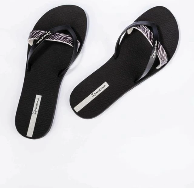 Flip-flopa për femra Ipanema Kirei, të zeza