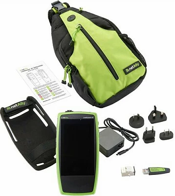 Testues rrjeti NetAlly LinkRunner AT 4000, ekran 5", Li-Ion, i zi/gjelbër