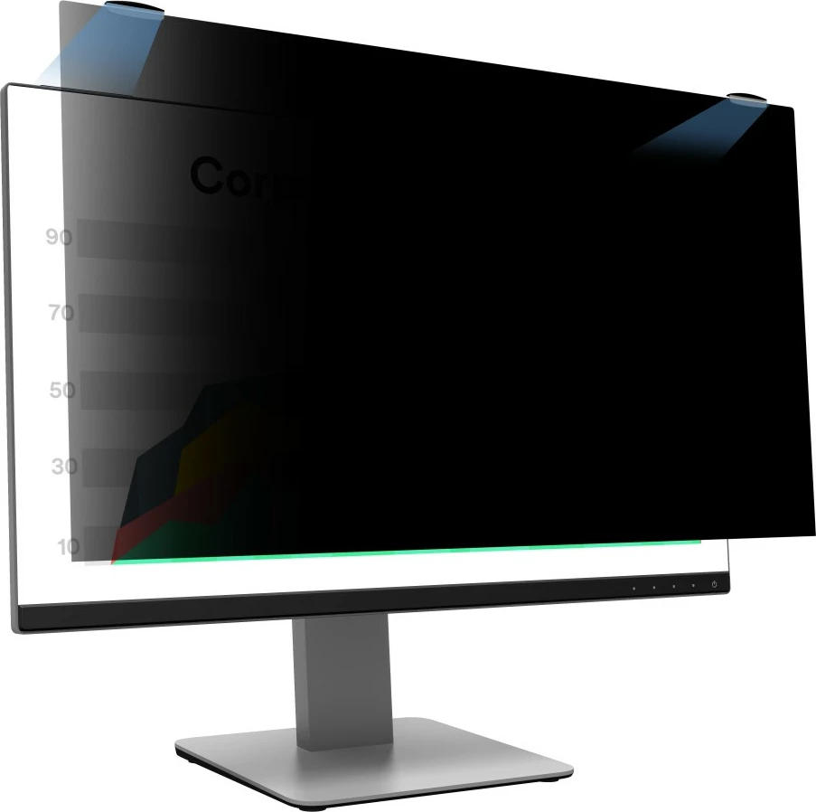 Filtër privatësie 3M PF230W9EM për monitor 23 inç, 16:9, magnetik, i zi