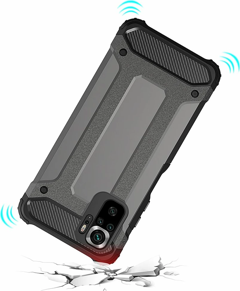 Mbështjellës Hurtel Hybrid Armor për Xiaomi Redmi Note 11 Pro+ 5G / 11 Pro 5G / Mi 11i HyperCharge / Poco X4 NFC 5G, Blu