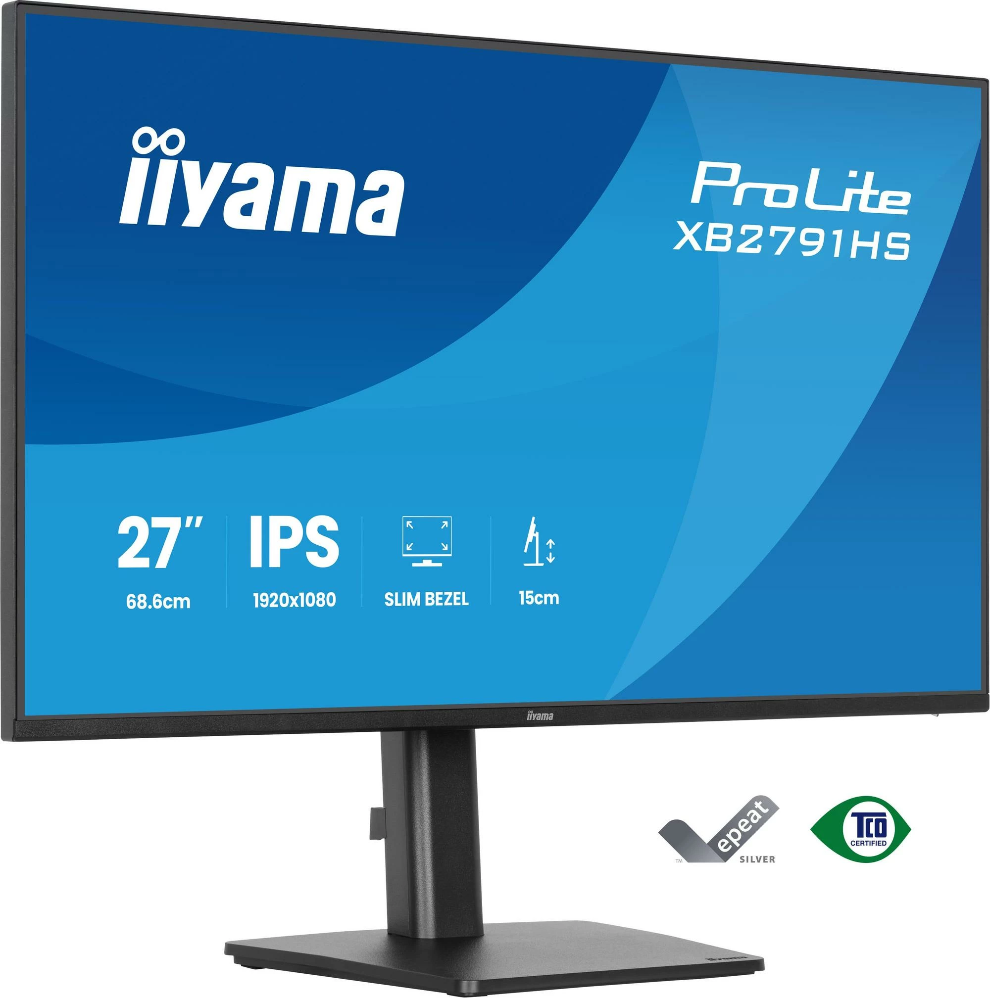 Monitor IIYAMA ProLite XB2791HS-B1 27\" Full HD IPS 120Hz, i zi