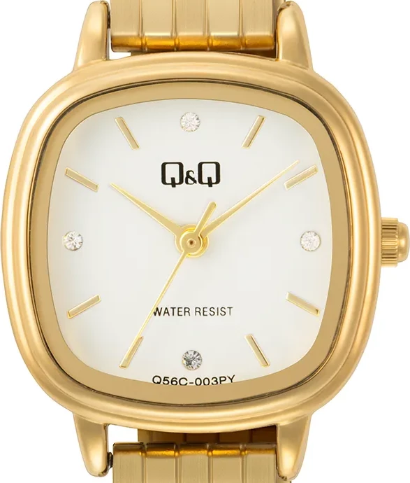 Orë dore Q&Q Q56C-003PY, e artë/bardhë