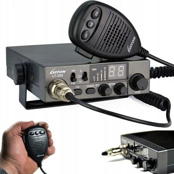Radio CB Luiton LT-298, AM/FM, me çakmak, e zezë