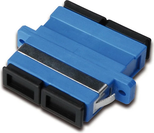 Kuple SC/SC Digitus, single-mode, plastikë, 20 copë, zi/kaltër