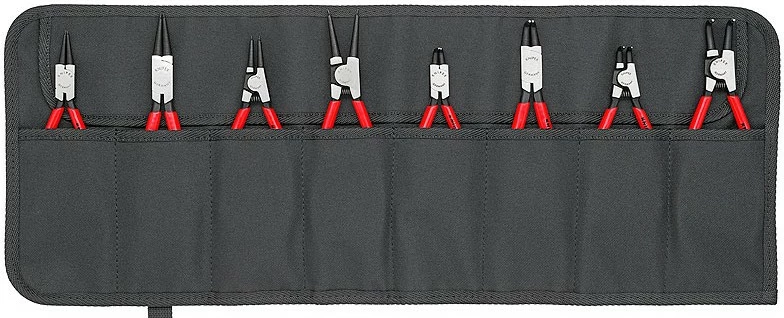 Set klësta Knipex 00 19 58 V01, 8 copë, 610mm, e kuqe