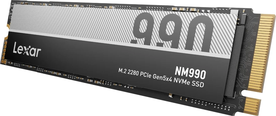 SSD Lexar NM990 4TB M.2 NVMe PCIe Gen5 x4, zi/gri