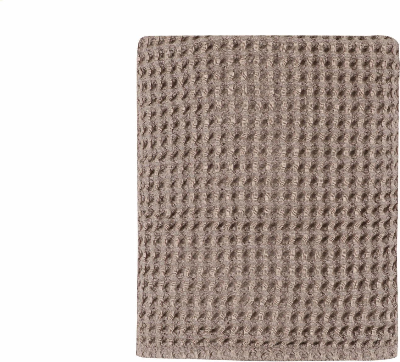 Peshqir duarësh Mijölnir, modal waffle, ngjyrë kafe, 50x90cm