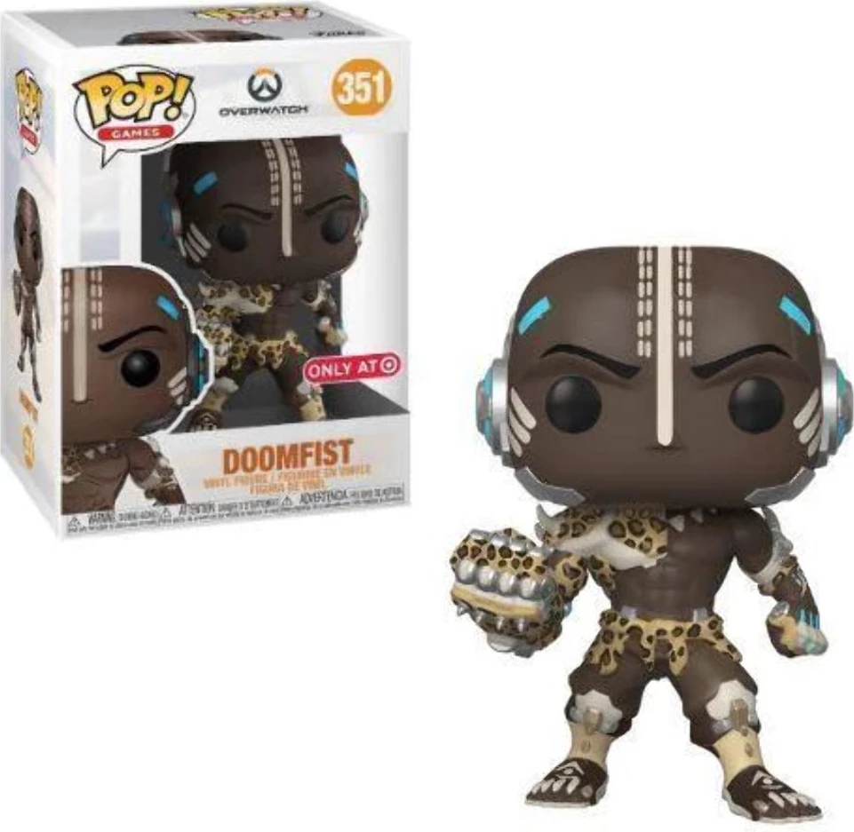 Figurinë koleksionuese Funko POP! Games Overwatch Leopard Doomfist Special Edition