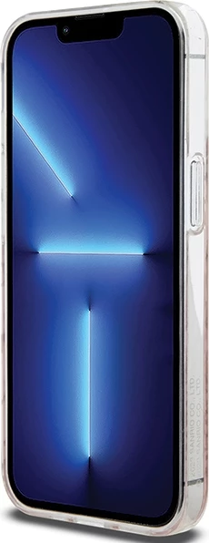 Mbështjellës Hello Kitty IML Gradient Electrop Crowded Kitty Head për iPhone 15 Pro Max, Rozë