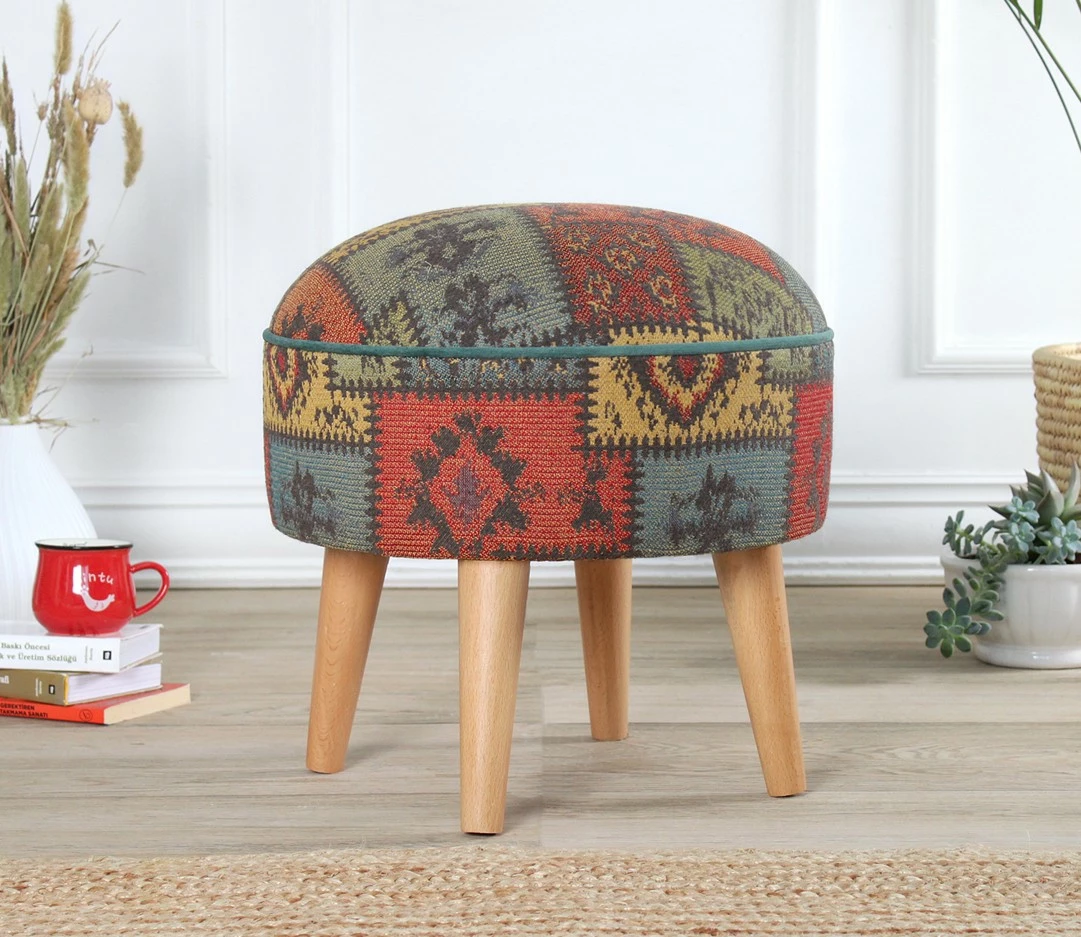 Puf Atelier del Sofa, Rugrev, i gjelbër