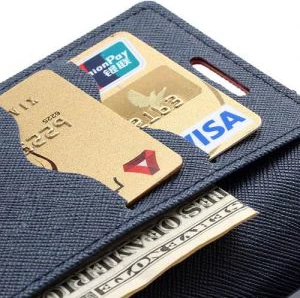 Mbështjellës HAVANA Fancy Diary për Samsung Galaxy A3 2017 A320, kuqe/blu