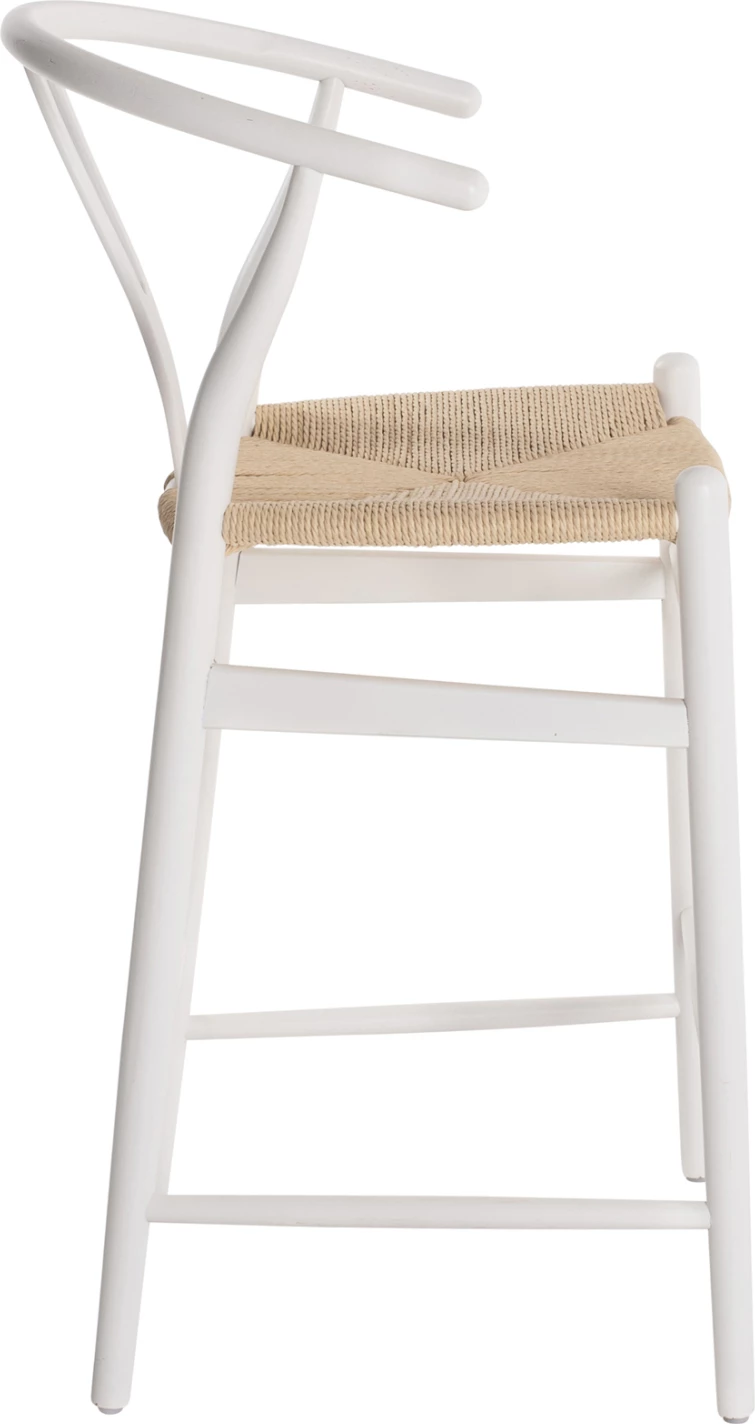 Karrige për bar, dru ahu, mbështetëse gjysmë-rrethore, FH9405.03, 48x53x100H cm