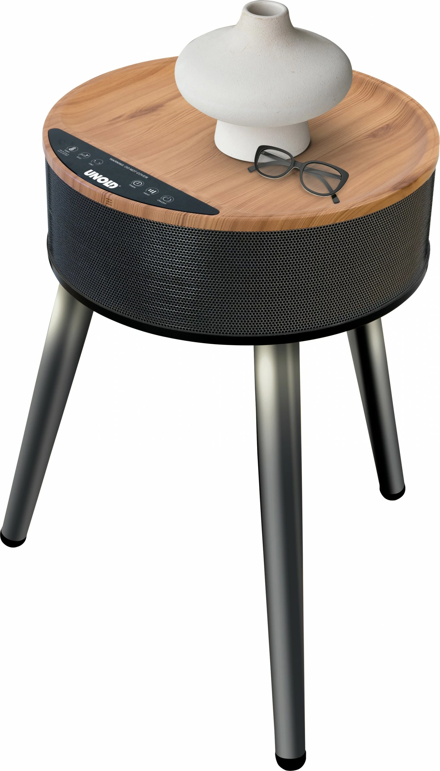 Ngrohës elektrik UNOLD 86545, Keramik, 1.2 m, Ngjyrë e zezë