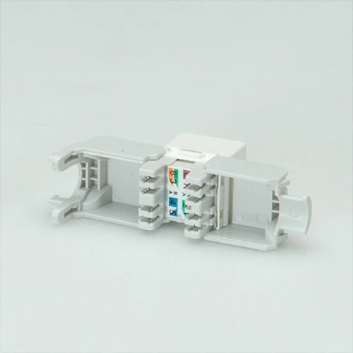 Keystone Jack ROLINE Cat.6 RJ-45 UTP, toolless, i bardhë