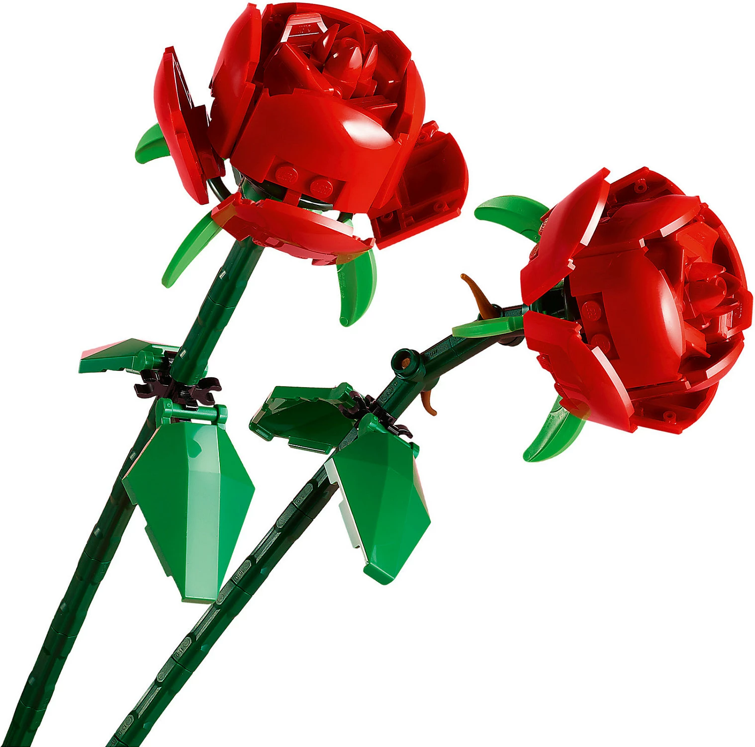 Set ndërtimi LEGO Iconic Roses, 120 pjesë, shumëngjyrëshe