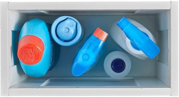 kuti ruajtjeje VONHAUS Colonial 3009004, 30 x 17 x 35 cm, me kapak ngritës, e bardhë