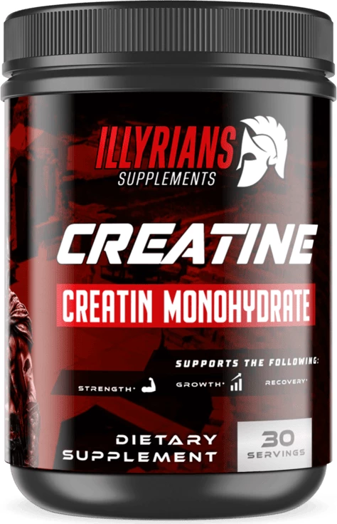 Suplement Creatine monohydrate lllyrians, 300g