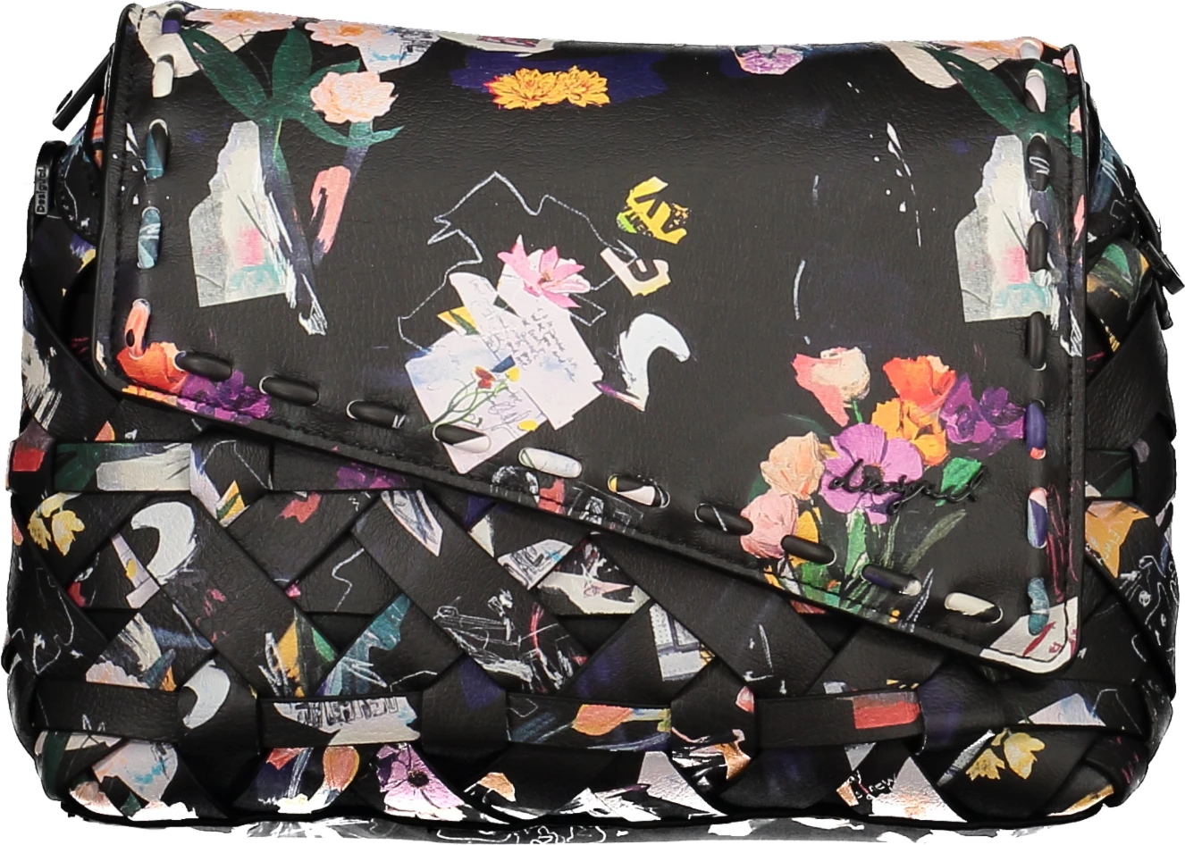 Çantë për femra DESIGUAL OSMIO PHUKET MINI SOFT BAG, e zezë