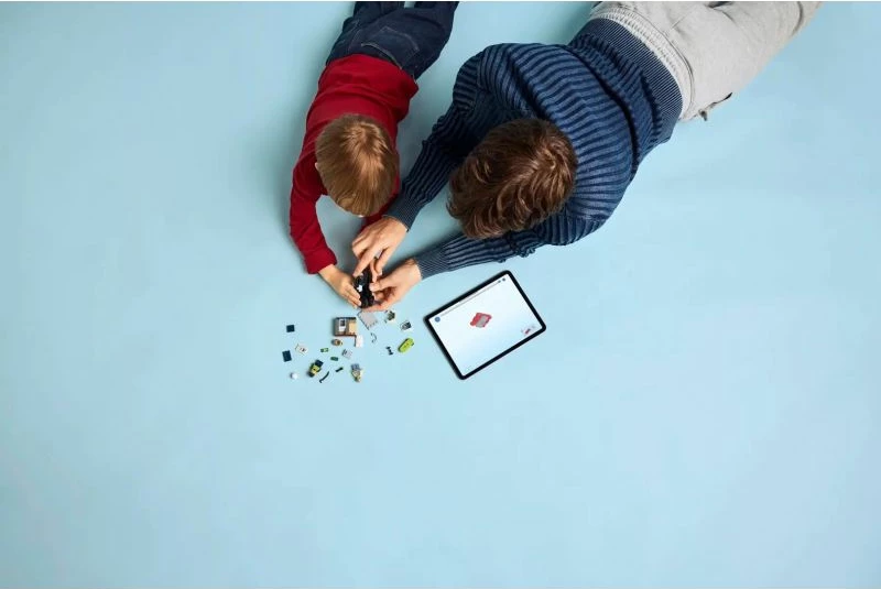 Set lodrash LEGO City për fëmijë, Police Motorcycle Chase