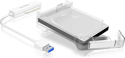 Kasë HDD/SSD RaidSonic ICY BOX IB-AC703-U3, 2.5", Serial ATA III, 5 Gbit/s, E bardhë
