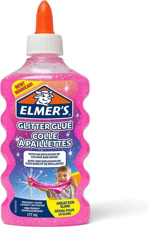 Shishe ngjitësi Elmer's 2077249, 177 ml, ngjyrë rozë