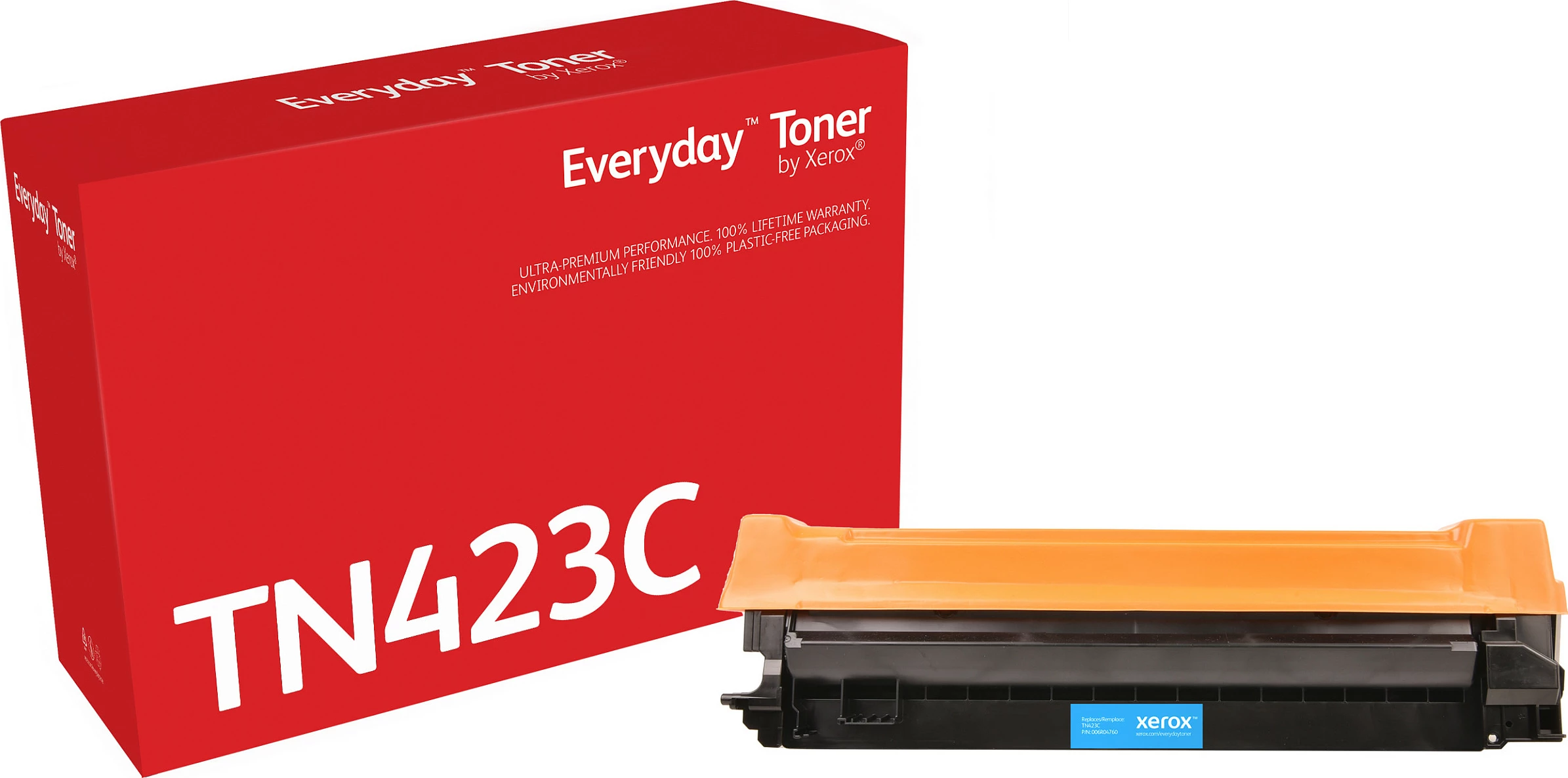 Toner Xerox Everyday TN-423C kompatibil për Brother, XL 4000 faqe, Cian
